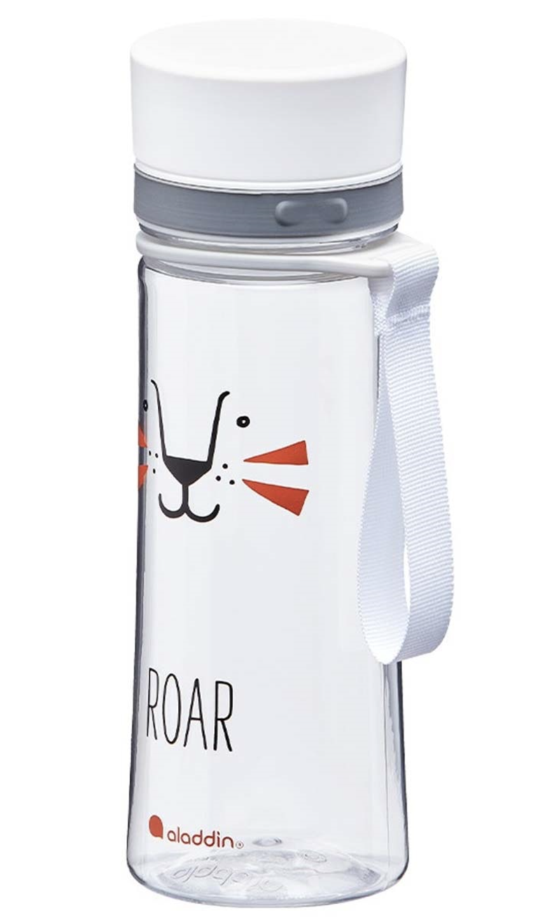 Aladdin Aveo Kids Water Bottle 350ml White/Clear-3